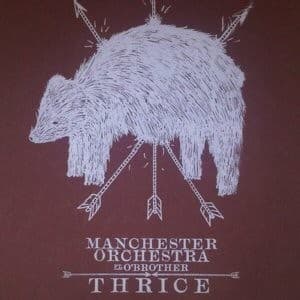 Manchester Orchestra/Thrice Split cover