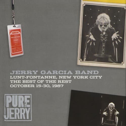 Pure Jerry: Lunt‐Fontanne, New York City, The Best of the Rest, October 15–30, 1987 cover